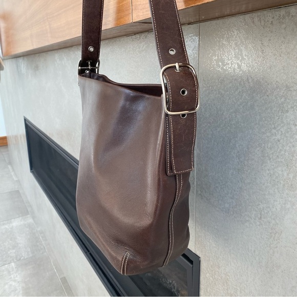 Vintage Coach Legacy Soho Bucket Leather Bag 9186 - Picture 3 of 11